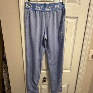 Nike Light Blue Kids Logo Waistband Joggers